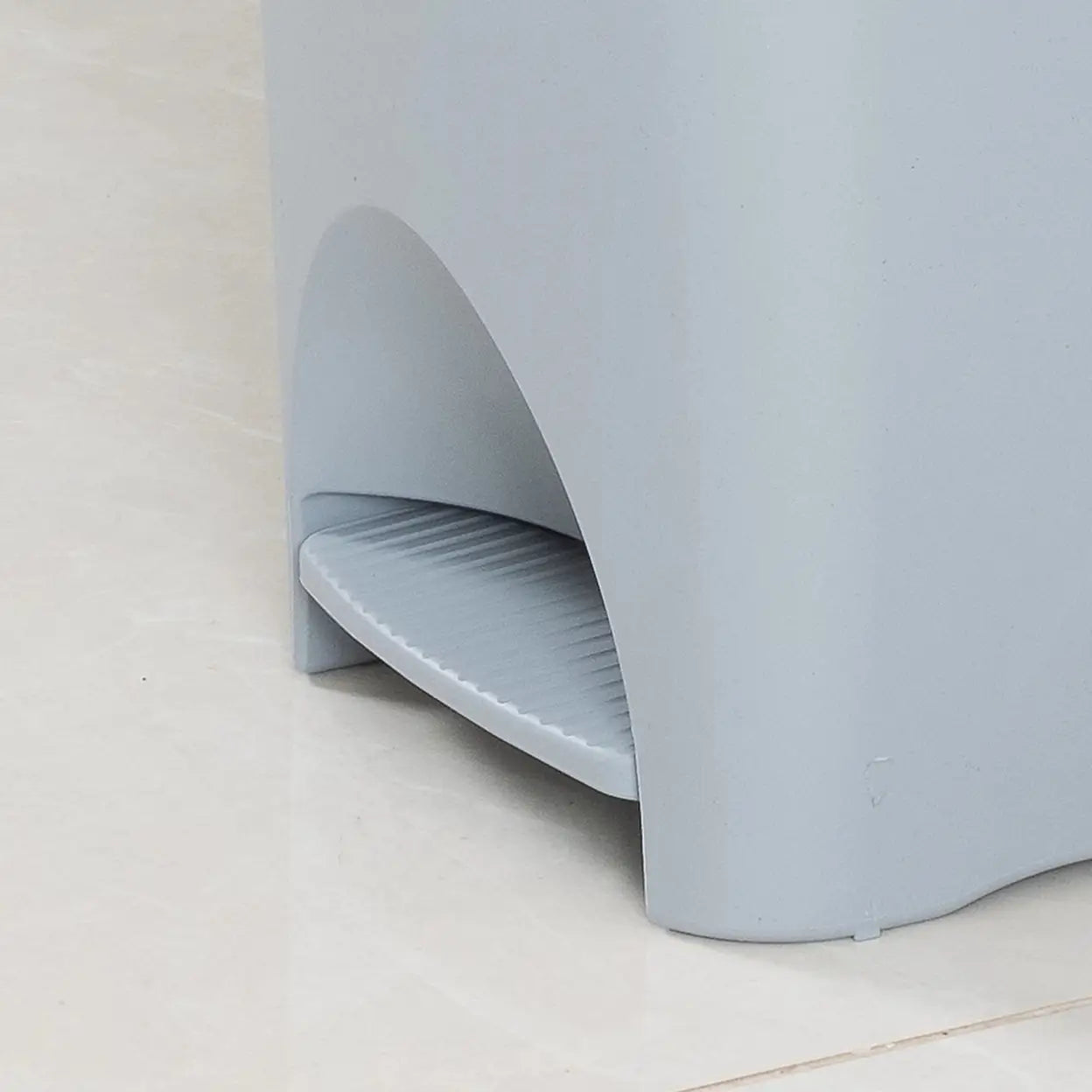 Addis Eco 40L Kitchen Pedal Bin | 100% Recycled Plastic Waste Bin | Light Grey