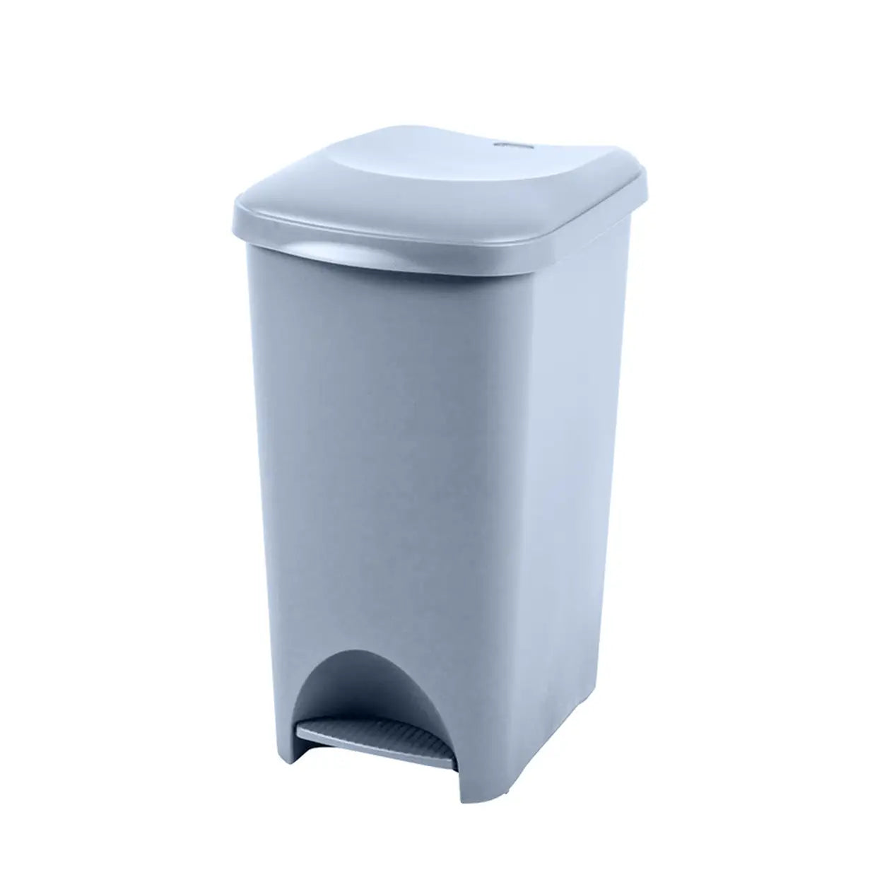 Addis Eco 40L Kitchen Pedal Bin | 100% Recycled Plastic Waste Bin | Light Grey